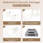 Cama de Perro Grande Impermeable Lavable Ortopédica7