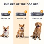 cama lavable para perros grandes, medianos y pequeños5