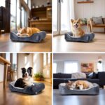 cama lavable para perros grandes, medianos y pequeños7